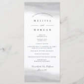 Nevel Huwelijksprogramma Programmakaart (Voorkant)