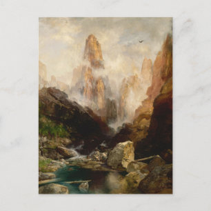 Nevel in Kanab Canyon, Utah door Thomas Moran Briefkaart