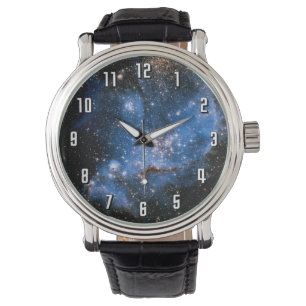 Nevel NGC 346 met jonge sterren - Hubble-ruimtest Horloge