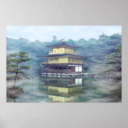 Nevel op het Gouden Paviljoen Poster (Voorkant)