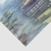 Nevel op het Gouden Paviljoen Tissuepapier (Detail)
