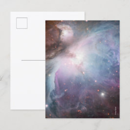 Nevel Orion Astronomie blauw bruin beige lucht ste Briefkaart