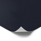 Nevel over bos diagonale lagen poster (Hoek)