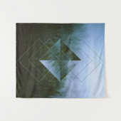 Nevel over de Dolomieten Medium Wandkleed (Voorkant (horizontaal))