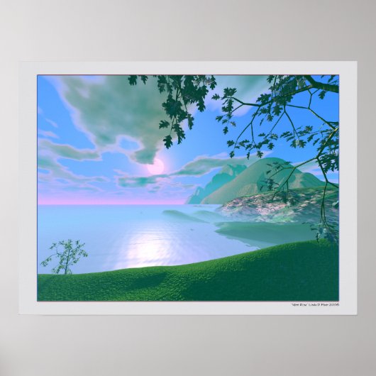 Nevel stijgt poster (Voorkant)
