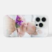 Nevel uw foto iPhone hoesje (Achterkant horizontaal)