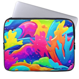 Nevel van Kleuren Laptop Sleeve