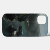 Nevelig Anacapa-eiland bij Channel Islands Case-Mate iPhone Case (Achterkant (horizontaal))