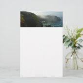 Nevelig Anacapa-eiland in Channel Islands Briefpapier (Staand voorkant)