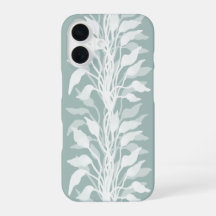 Nevelig Aqua Groen Calla Lelie Abstract Bloemig