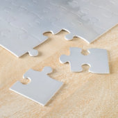 Nevelig berglandschap in waterverf legpuzzel (Zijkant)