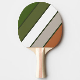 Nevelig Bos Krachtige Strepen Tafeltennisbatje