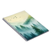 Nevelig bos notitieboek (Rechterzijde)