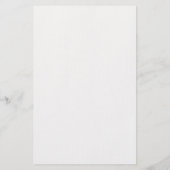 Nevelig bos Persoonlijk Briefpapier (Achterkant)