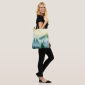 Nevelig bos tote bag (Op model)