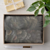 Nevelig bosriviercascade decoupage tissuepapier (Geschenk)