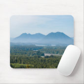 Nevelig dal in Tofino - Brits-Columbia, Canada Muismat (Met muis)