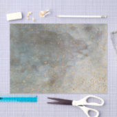 Nevelig grijs lucht sterrenveld perkament papier (Craft)