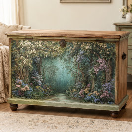Nevelig Smaragd Betoverd Bos Pad Decoupage Tissuepapier