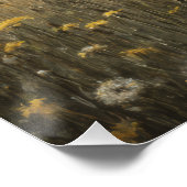 Nevelig Weiland Ree Natuurprint Perfect Poster (Hoek)