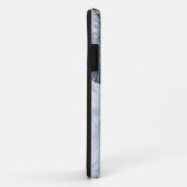 Nevelig winter bos pad Winterlandschap Case-Mate iPhone Case (Achterkant/rechts)