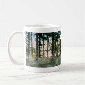 Nevelige bomen bij Table Rock Koffiemok (Links)