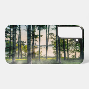 Nevelige bomen bij Table Rock Samsung telefoonhoes Galaxy Hoesje