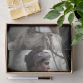 Nevelige Bos Corset Meisje Decoupage Tissuepapier (Geschenk)