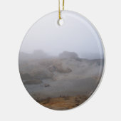 Nevelige Dag Foto Keramisch Ornament (Links)