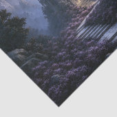 Nevelige Gotische Donkere Etherische Kathedraal De Tissuepapier (Detail)