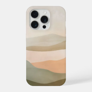 Nevelige Horizon Abstract Landschap – Minimaal Neu iPhone 15 Pro Case