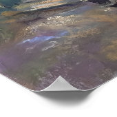 Nevelige Junglebrug - Pastel Schilderstijl Poster (Hoek)