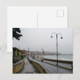 Nevelige ochtend bij Scarborough Briefkaart