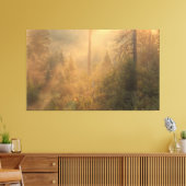 Nevelige ochtend canvas afdruk (Insitu (Woonkamer))