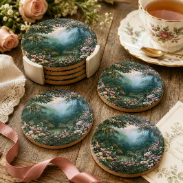 Nevelige Pioen Betoverde Bosrand Decoupage Tissuepapier