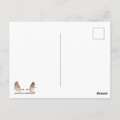 Nevelige ruïnes van Schots kasteel Briefkaart (Achterkant)