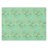 Nevelige Shamrocks Tafelkleed (Voorkant (Horizontaal))