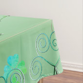 Nevelige Shamrocks Tafelkleed (Voorbeeld)