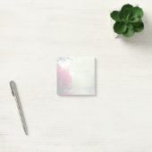 Nevelige spoorwegtracks Schitterende foto Post-it® Notes (Kantoor)