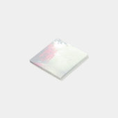 Nevelige spoorwegtracks Schitterende foto Post-it® Notes (Schuin)