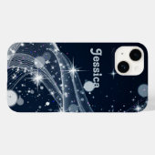 Nevelige sterrendraaikolken en eigen naam Case-Mate iPhone case (Achterkant (horizontaal))