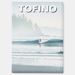 Nevelige Tofino Canada Surfer Reizen Magneet