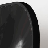 Nevelige Tuxedo Kat Pickleball Paddle (Links Detail)