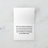 Nevelige velden en zonnige dromen wenskaart kaart (Binnen)