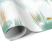 Nevelige vijver lente inpakpapier (Rol Hoek)