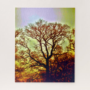 NEVELIGE ZONNEBOMEN LEGPUZZEL