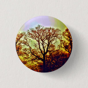 NEVELIGE ZONNEBOMEN RONDE BUTTON 3,2 CM