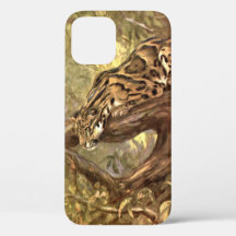 Nevelpanter door CE Swan, Vintage Wilde Dieren