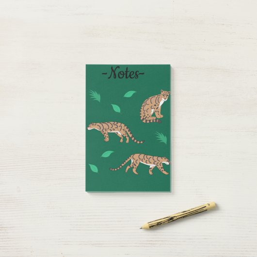 Nevelpanter Post-it® Notes (Op bureau)