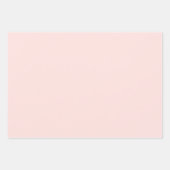 Nevelroze Effen Kleur Inpakpapier Vel (Voorkant)